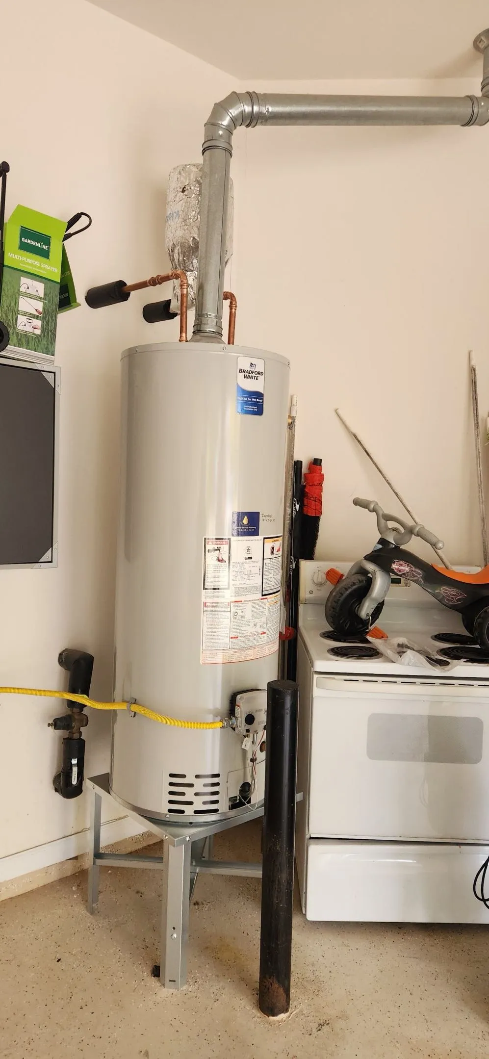 Gas water heater installation — Direct Service Plumbing Charlotte NC